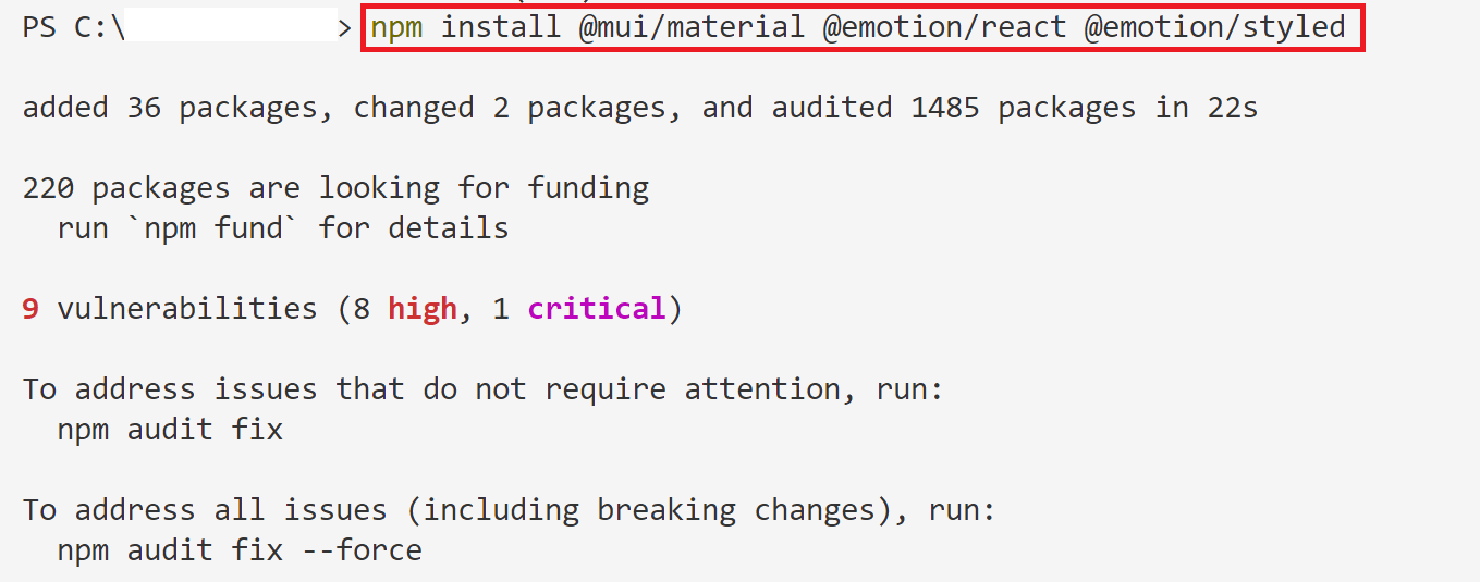 Material UI(MUI)_Reactへ導入